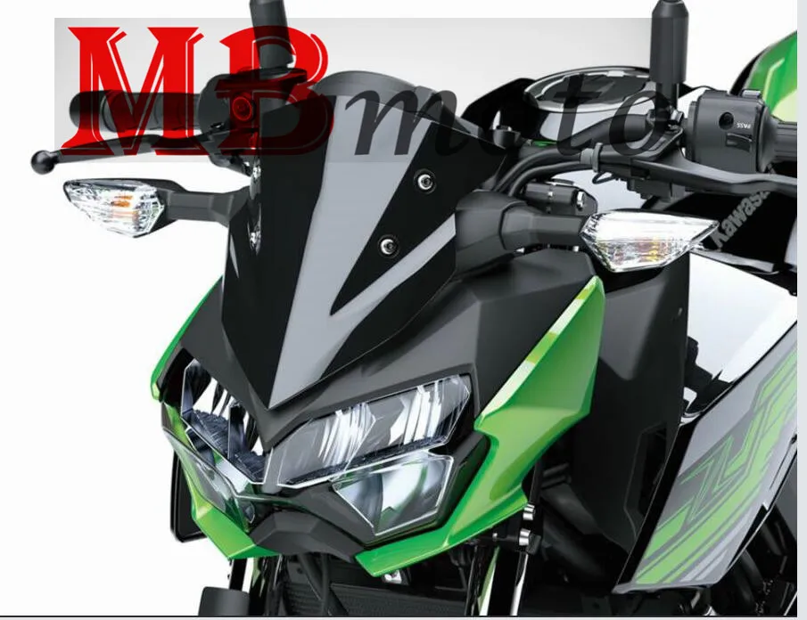 Motorcycle Injection Fairings For Kawasaki Ninja Z400 2018 2019 2020  Upper Front Head Fairing Cowl Nose Windscreew