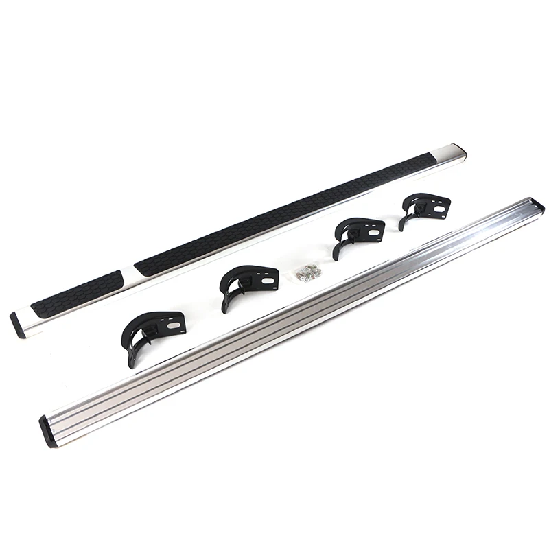 Aluminum Running Board Side Step for Dodge Ram 1500 Crew Cab 2008-2024 Heavy Duty Nerf Bar Truck Step Bars ABS Rubber
