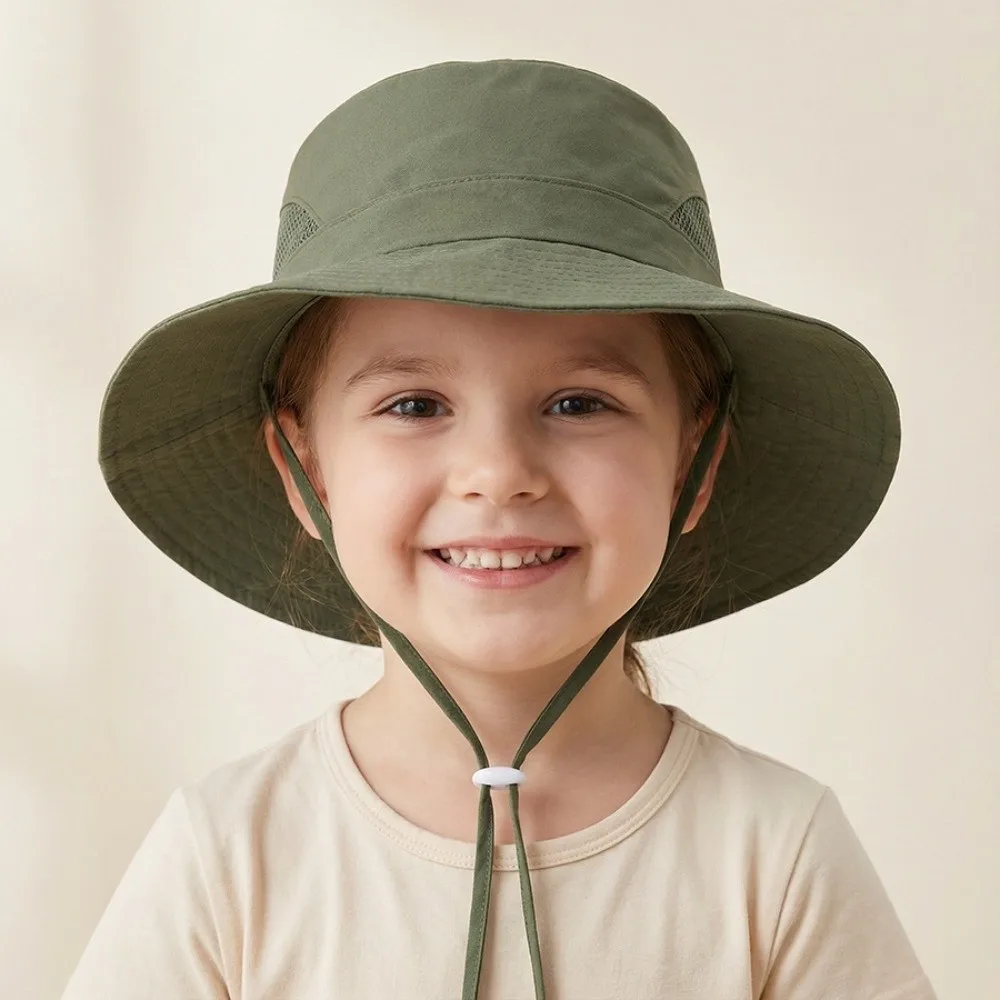 

Breathable Quick Dry Fisherman Hat Lightweight Mesh Screen Sun Protection Hat UV Protection Solid Color Beach Hat Summer