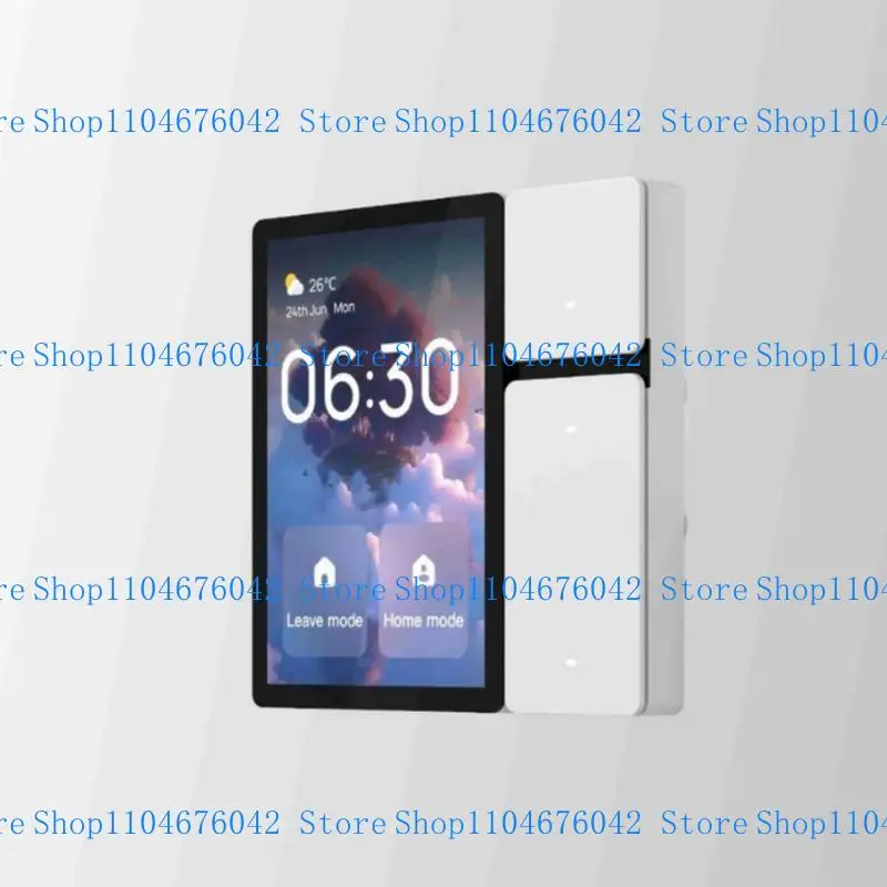 3.5inch Intelligent Scene Wall Switches Panel Control Panel Wall Switches Remote Control Hub 3 Relays Physical Button