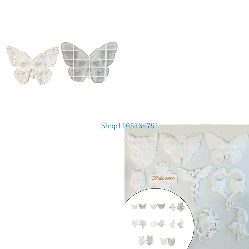 98km Artistic Home Decoration Crafting Mould Personalized Animal Ornament Silicone Moulds for Artistic Resin Pendant Creation
