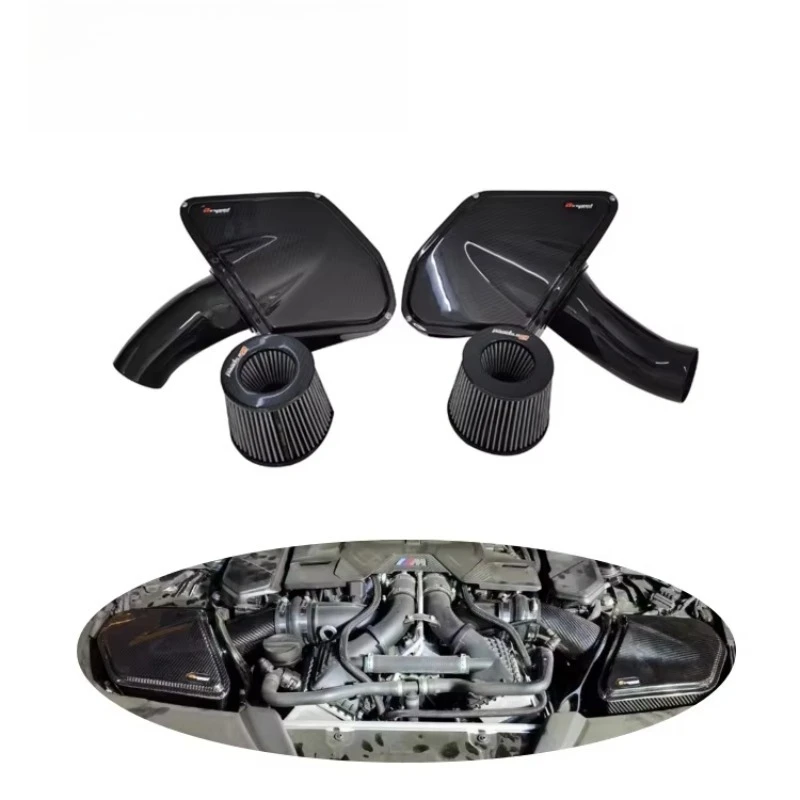 

Wholesale High Quality Dry Carbon Fiber Intake Pipe Cold Air Intake System with Filter Element for M5 F90 4.4T
