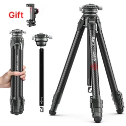 Ulanzi and Coman Zero Y Full Carbon Fiber Professional Lightweight Photography Travel Tripod For DSLR Camera Canon Sony