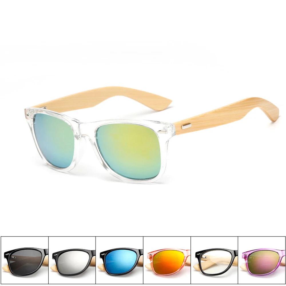 نظارات شمسية خشبية طبيعية للرجال والنساء ، نظارات شمسية عصرية مستقطبة ، إطار خشبي أصلي