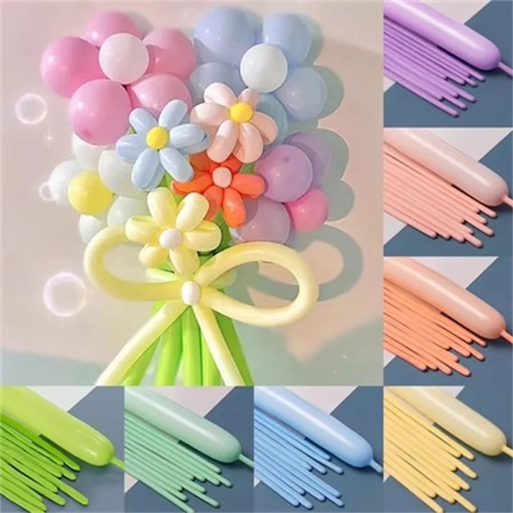 

10/20/30pcs 260 Long Pastel Latex Balloon Macaron Colorful Pink Balloons Wedding Birthday Party Decor Baby Shwer DIY Kids Ballon