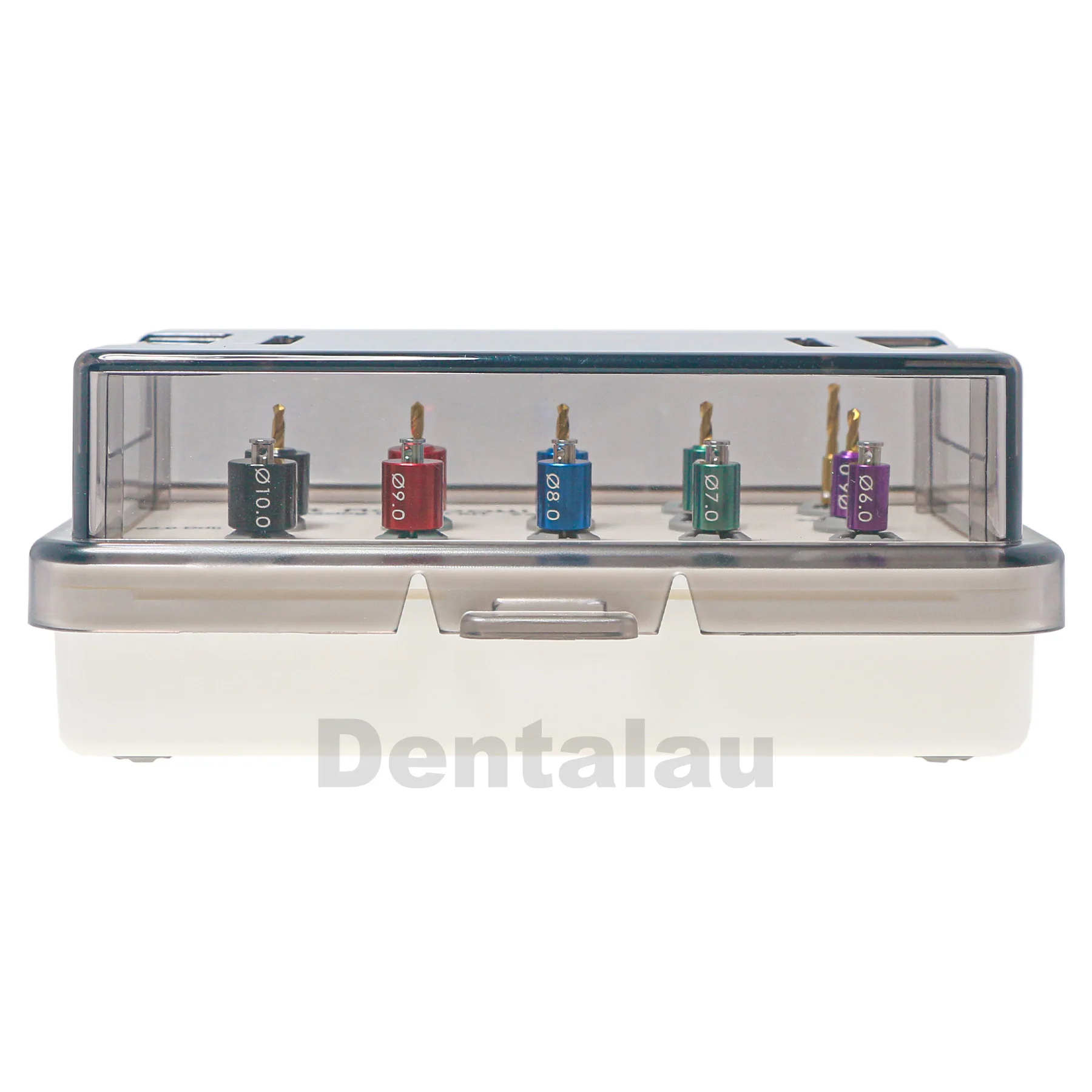 Dental Implant Tools Kits Drills Pilot Pins Spacing Bit kit ∅2.0 with Drill Guide Positioning Spacer