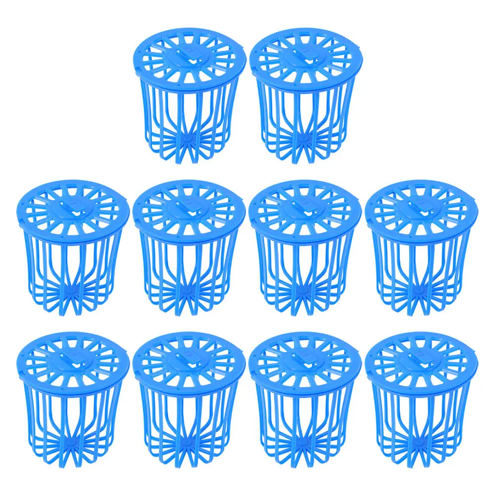 

10Pcs Parrot Feeding Basket Strong Lightweight Plastic Bird Foraging Basket Ideal for Garden Courtyard Cage Decoration Pet