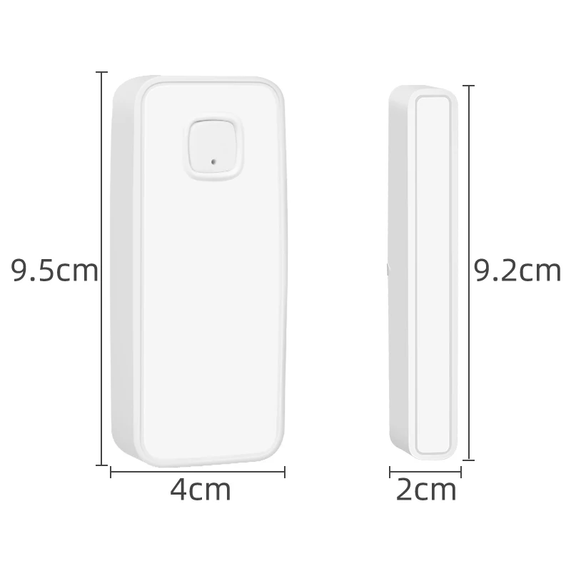 Tuya ZigBee Smart Shock Tür sensor Vibrations tür Magnets ensor Smart Shock Sensor Smart Tür sensor zwei in einem