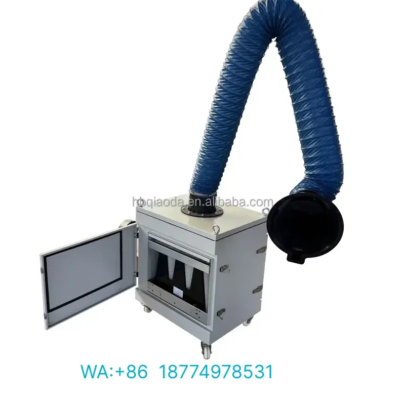 Industrial Workshop Welding Fume Purifier Cartridge Mobile Welding Fume Extractor for Industrial Use