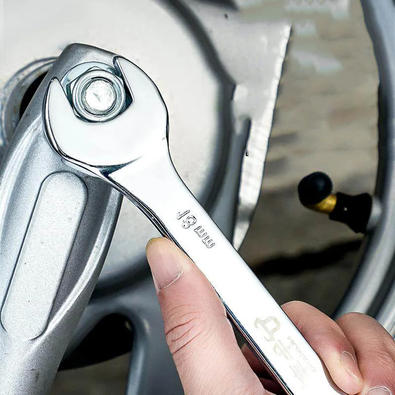 6-14mm Multifunctional Ratchet Wrench Metric Combination Spanner 72 Teeth Torque Socket Auto Motorcycle Repair Hand Tools