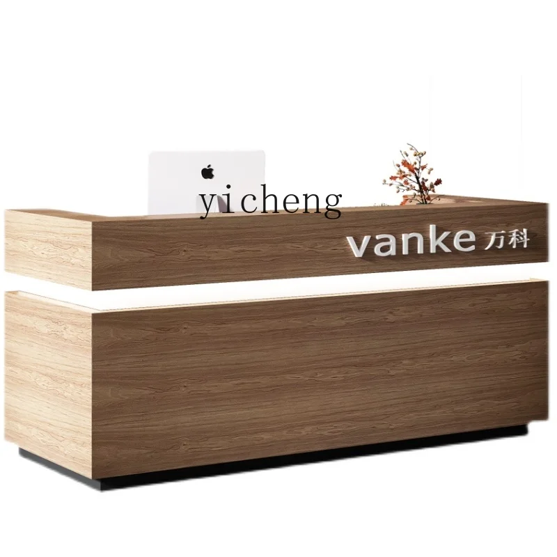 TQH Simple Modern Chinese Bar Beauty Salon Barber Shop Clothing Shop Catering Shop Company Reception Desk