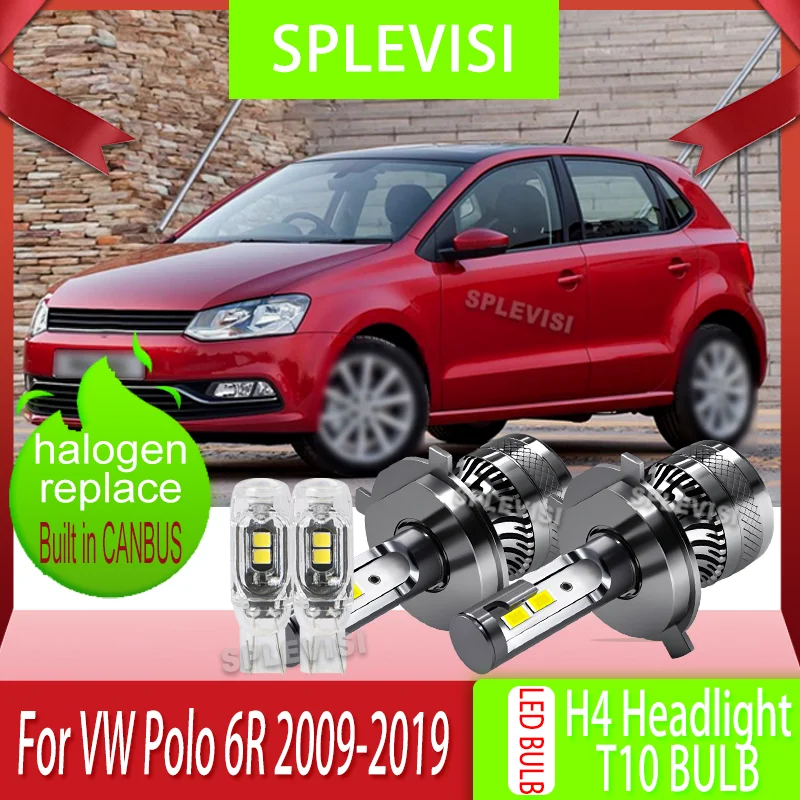 

H4 Car LED Headlight Bulb 360° Rotatable Canbus Error Free For VW Polo 6R 2009 2010 2011 2012 2013 2014 2015 2016 2017 2018 2019
