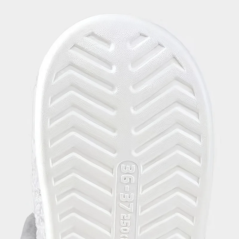 رجل شبشب شتوي كبير الحجم سميكة عدم الانزلاق إيفا وحيد ساخنة الصوف بطانة داخلي في الهواء الطلق استخدام تصميم رباط الحذاء مخطط