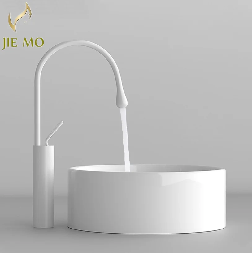 

Bathroom toilet Water drop basin faucet Household raised platform basin vanity hot and cold anti-splash faucet