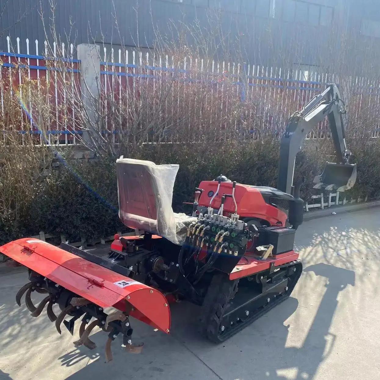 

Customized 25HP Mini Tiller Crawler Type Inter-Row Weeding Middle Tilling Top Dressing