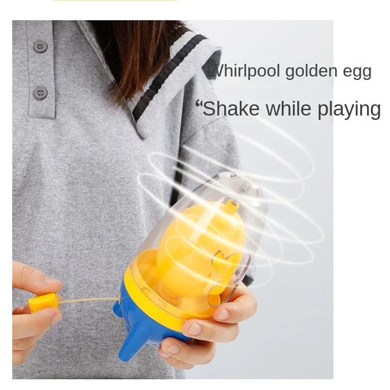 

Whirlwind Golden Egg Scrambler Creative Scrambler Egg Mixing Shaker Manual Scrambler