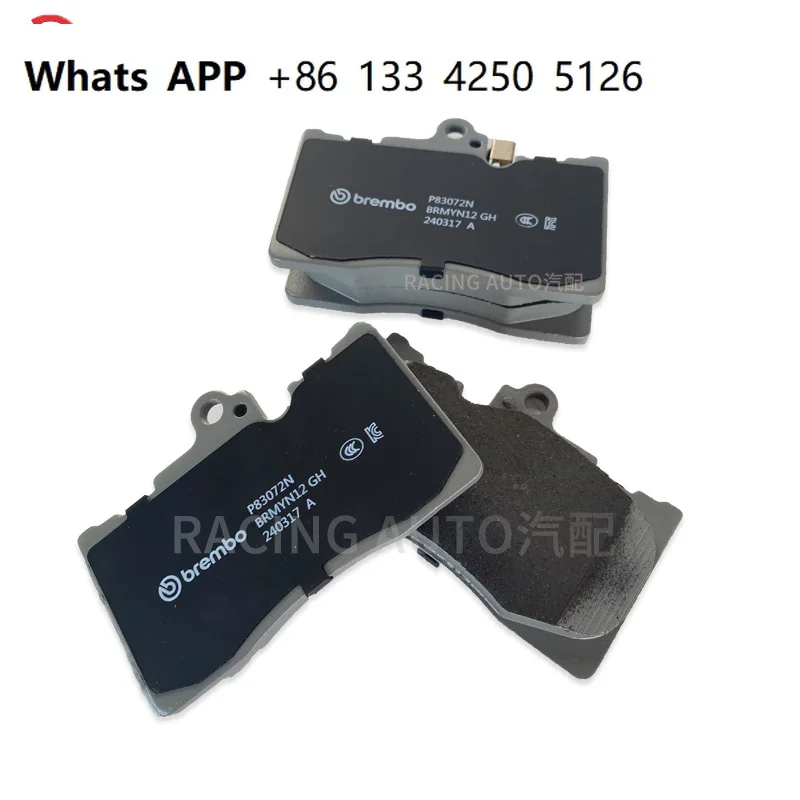 

Подходит для LS430 GS430 LS460 TOMS передние и задние двухпоршневые керамические тормозные колодки.