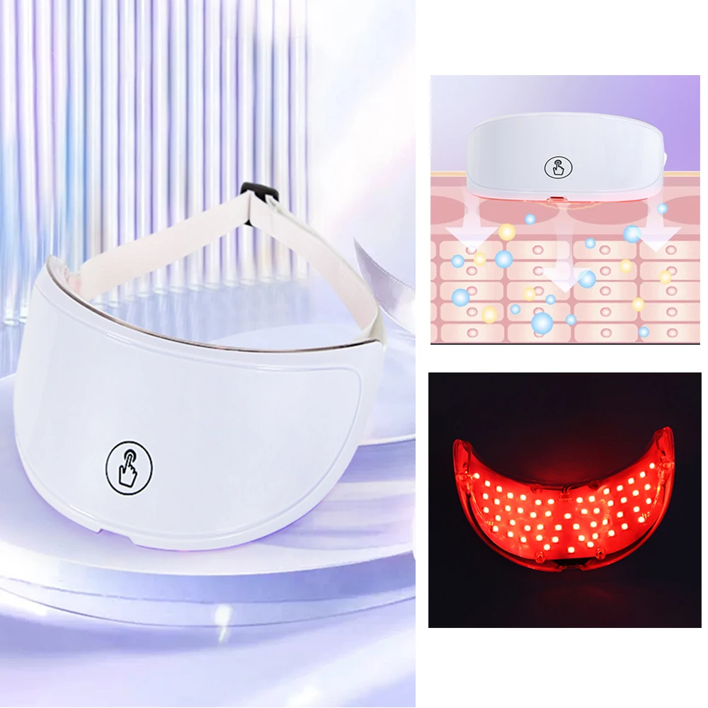 

LED Neck Beauty Device Color Light Photon Skin Rejuvenation Instrument Fade Neck Fine Lines Brighten Skin Neck Skin Care Device