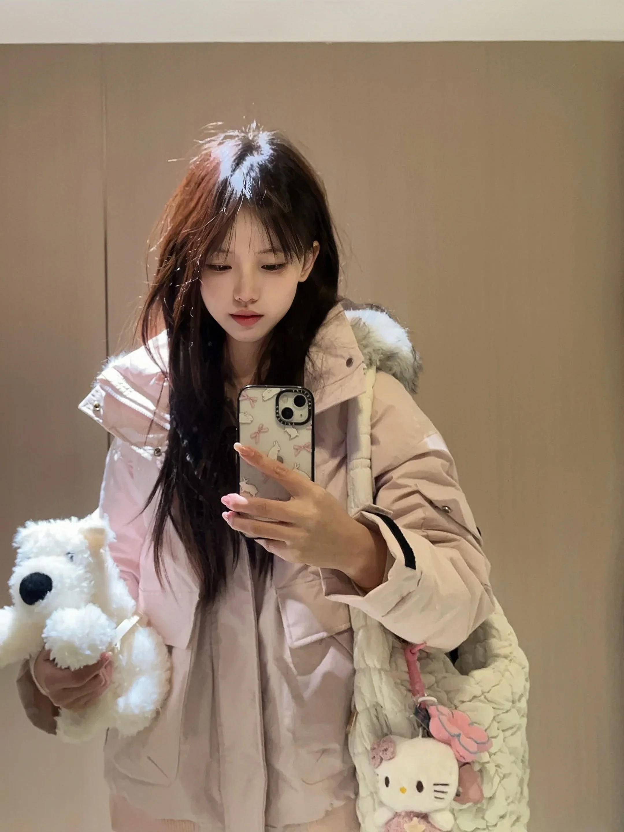 

Желтая женская зимняя парка с подогревом, утепленная, с карманами, модная, для путешествий, в полоску, приятная к телу, с воротником-стойкой, нестандартный силуэт, для активного отдыха