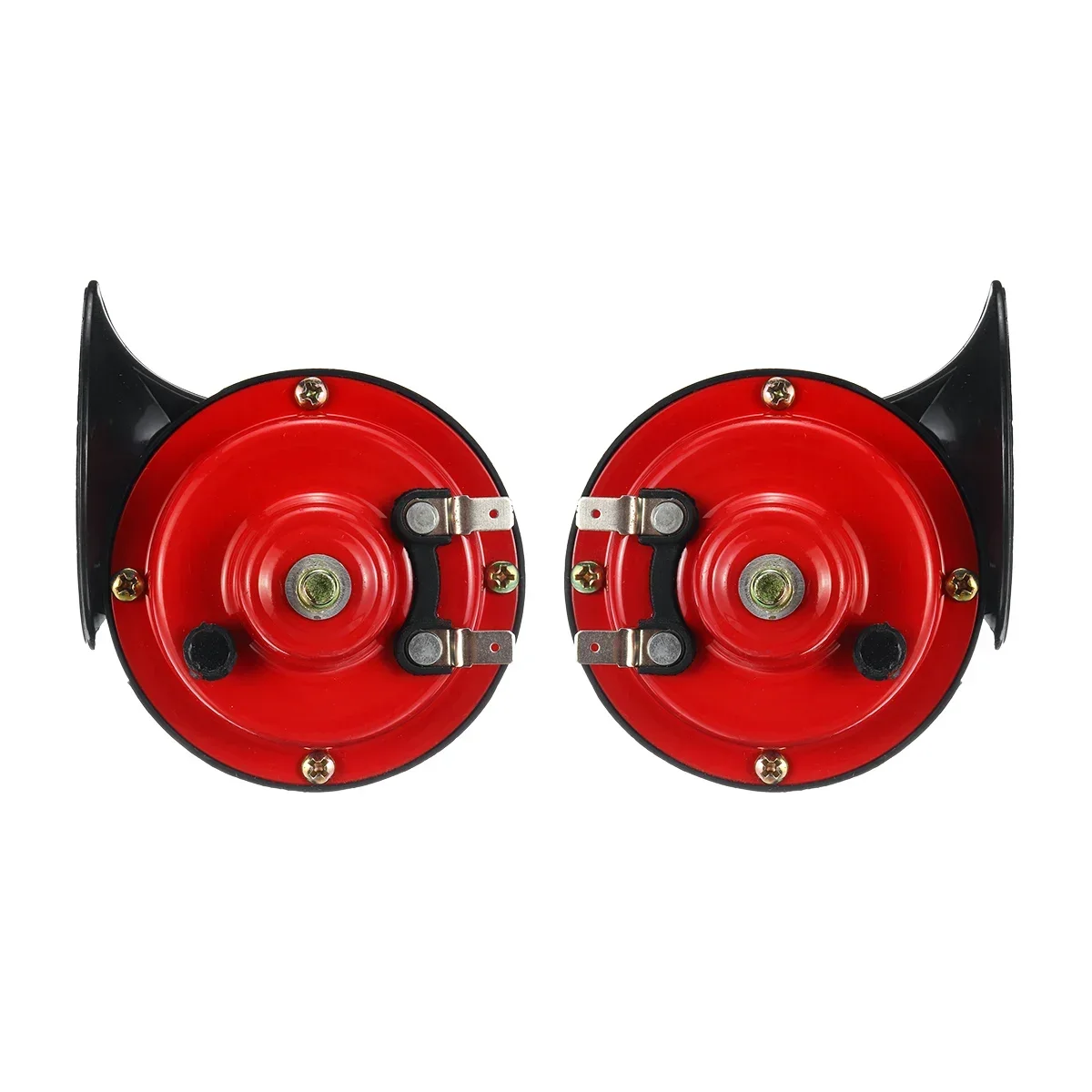 2PCS for Motorcycle Car Truck SUV Boat Waterproof 12V 300DB Universal Loud Car Horn Electric Snail Train Horn Super Loud Horns