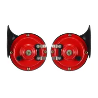 2PCS for Motorcycle Car Truck SUV Boat Waterproof 12V 300DB Universal Loud Car Horn Electric Snail Train Horn Super Loud Horns