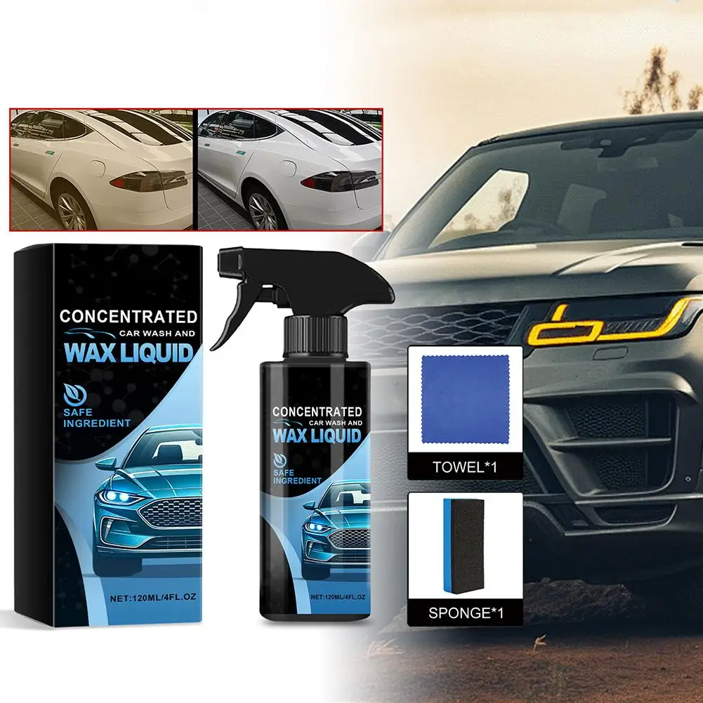 120ml 1PCS Car Wash Liquid Coating Spray High Protection Coating Nano Ceramic Cleaning Shine Polishing Car Car Paint Z1L0