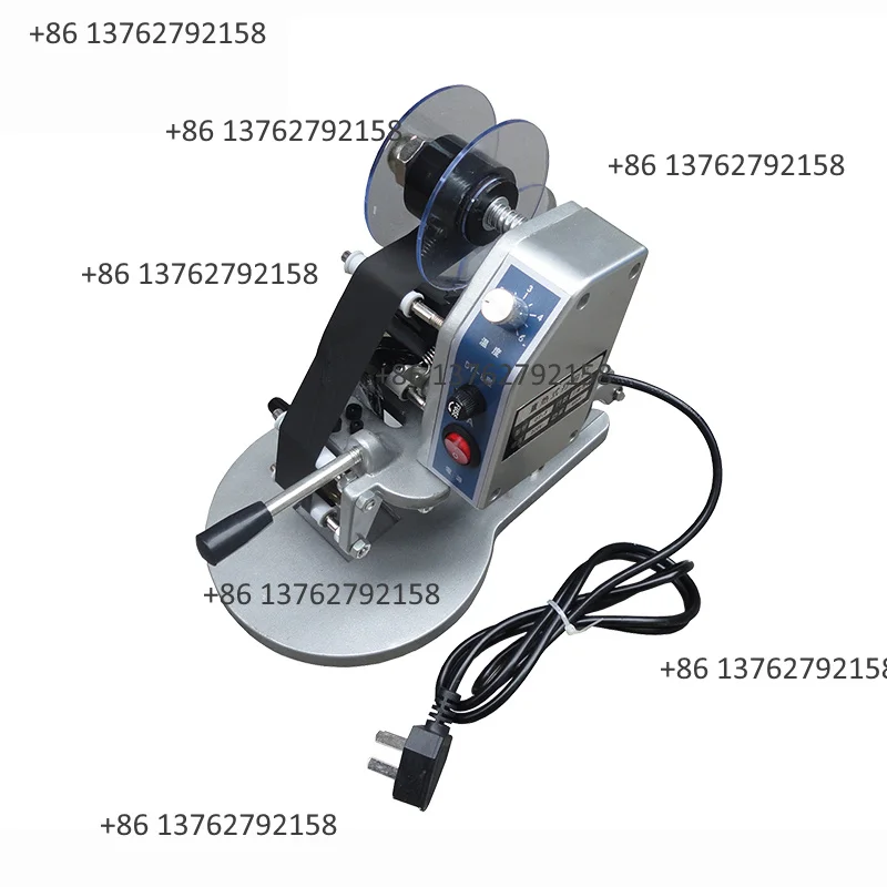 Manual Ribbon Coding Machine Hand Date Stamp Printer Direct Thermal Coding Device Production Date Marking Ink Printing Equipment