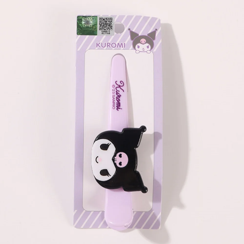 1/2 Stück Kuromi Cinnamoroll HelloKitty Haarspange Haaraccessoire Mädchen Übergroße Entenschnabelspange Prinzessin Gerade Spange Pony-Spange – Detail 8