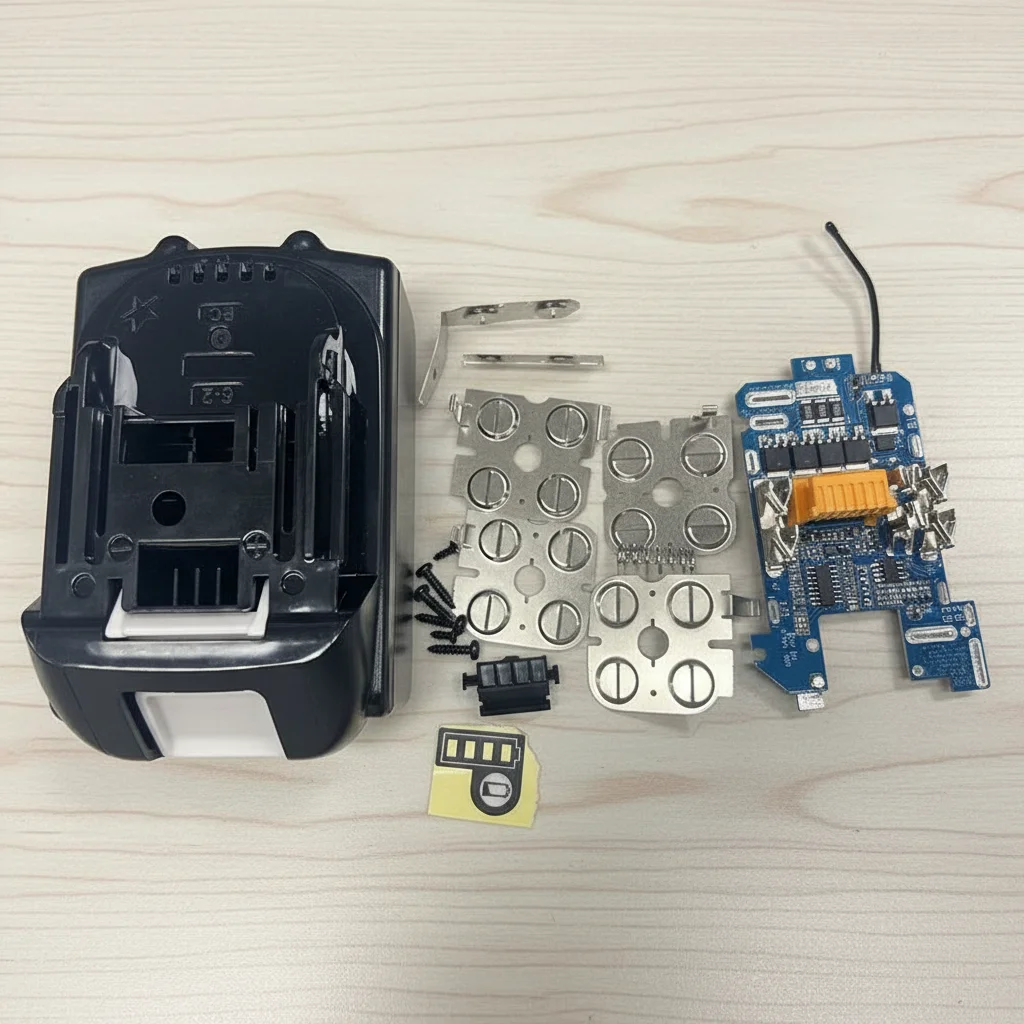 For Makita 18V BL1830/1840/1850/1860B Universal Li-Ion Battery BMS PCB Charging Protection Board  with Charge Level Indicator