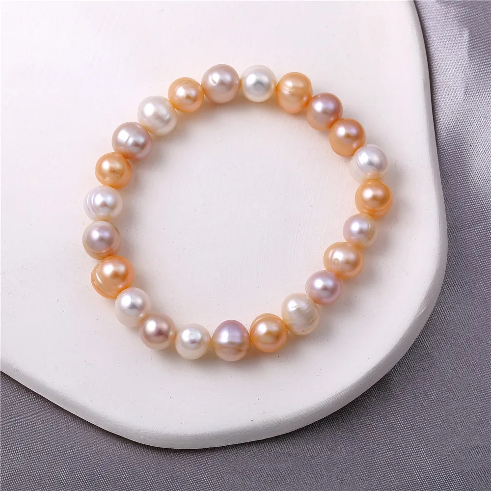 Natural Freshwater Pearl for Women 2022 Luxury Trendy Bracelets Exquisite Temperament Bead Delicate Pearl Bracelet Jewelry Gift