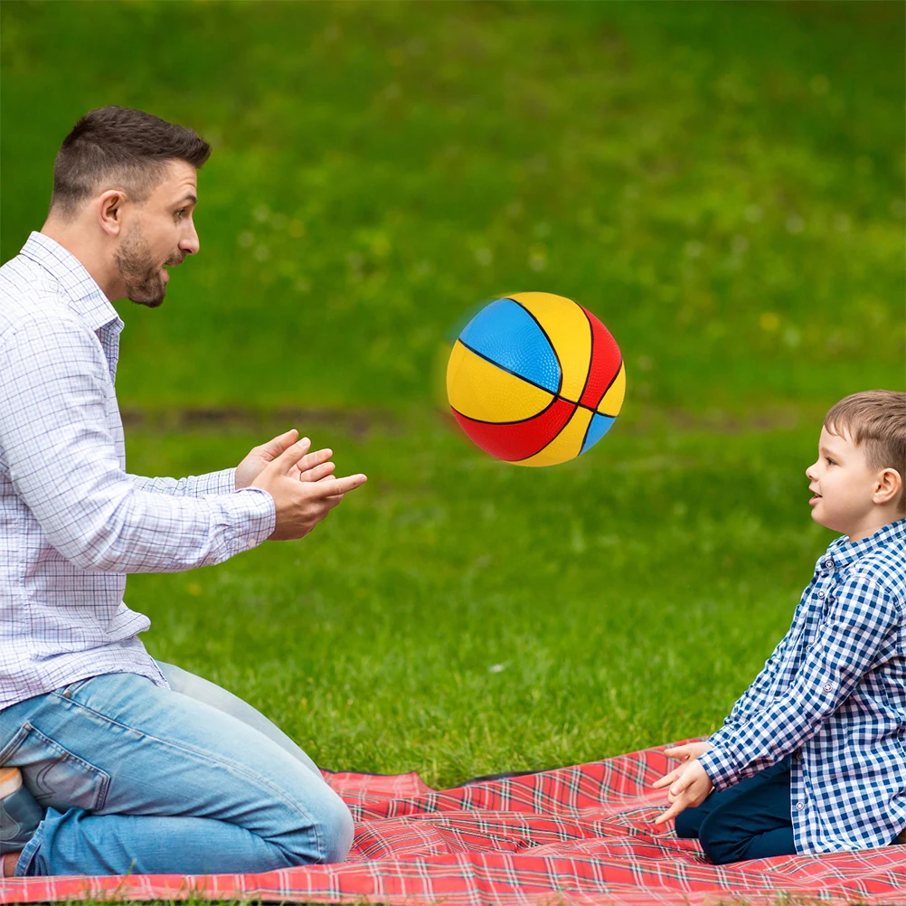 5 ชิ้นลูกบอลเป่าลมขนาดเล็กของเล่นลูกบอลชายหาดอุปกรณ์ของเล่นปาร์ตี้ว่ายน้ำ