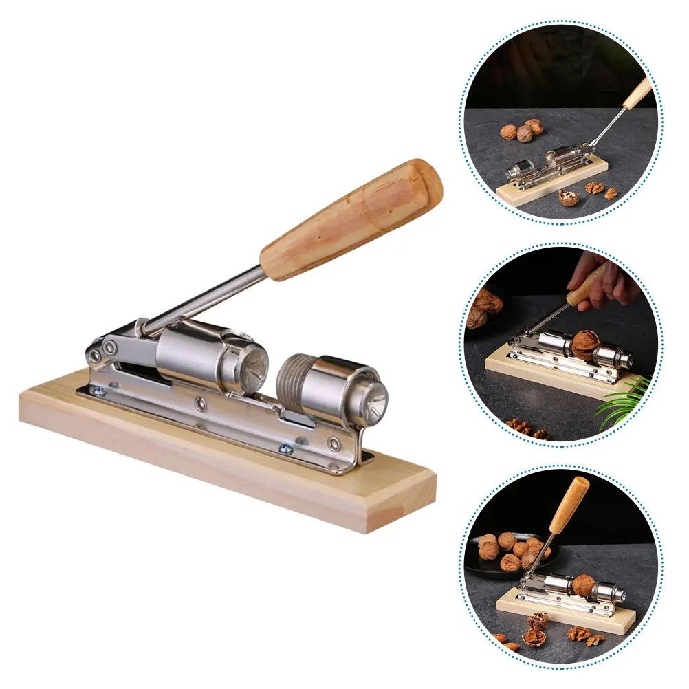 

1pcs Walnut Opening Tool Stainless Steel Portable Nutcracker For Fresh Walnuts Multi Purpose Kitchen Shell Opener