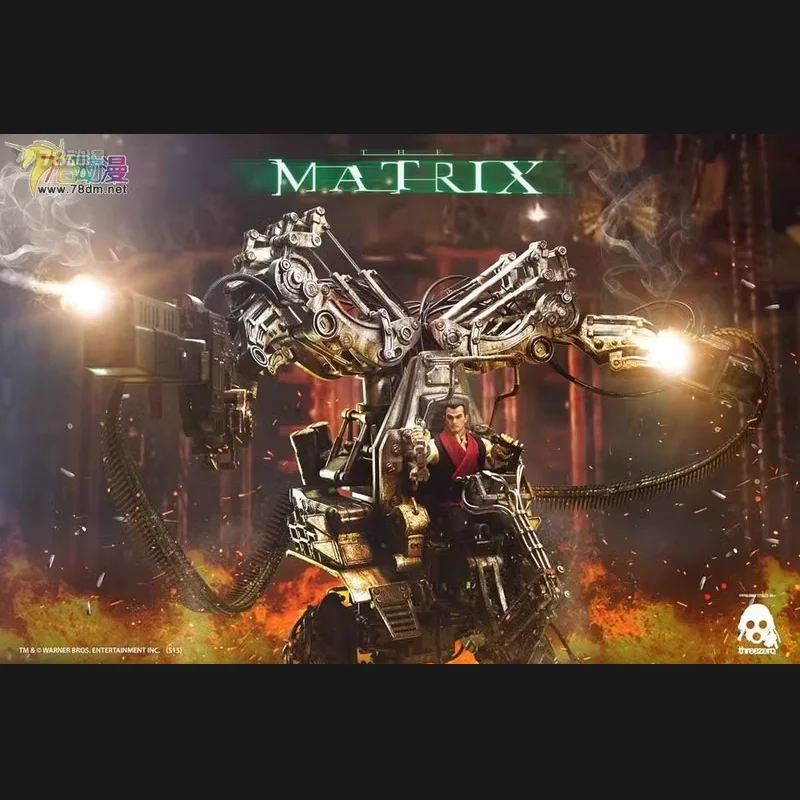 Threezero 3A The Matrix APU Robot Mech Action Figure Model Toys