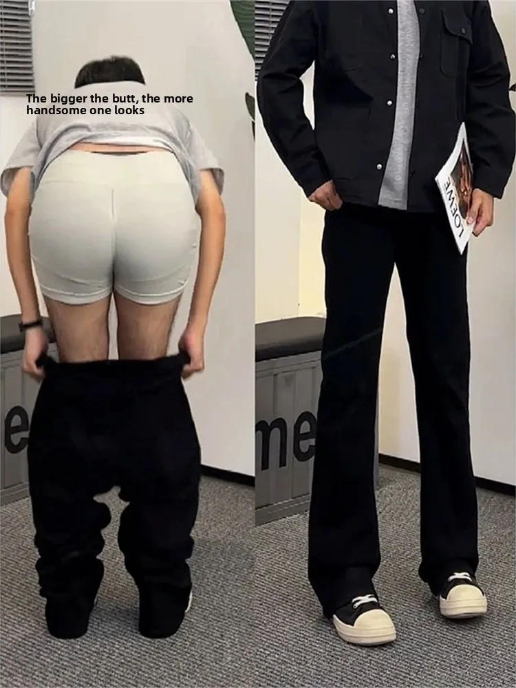 

Мужские джинсы Vibe с высокой талией Bla Bell Bot, облегающие прямые брюки American Sle, узкая версия Cleanfit