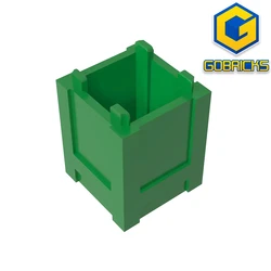 Gobricks GDS-M283 Container, Box 2 x 2 x 2 - Top Opening compatible with lego  61780 Assembles Building Blocks children's toys