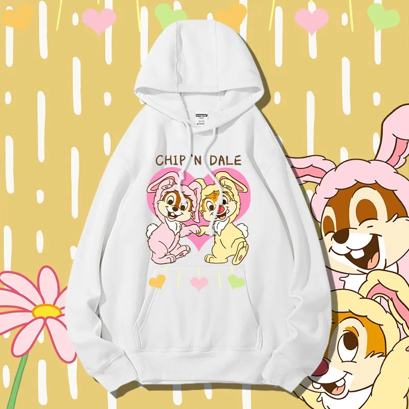 Chichititi Squirrel male hoodie coat Hong Kong style ins trend Disney anime peripheral clothing autumn