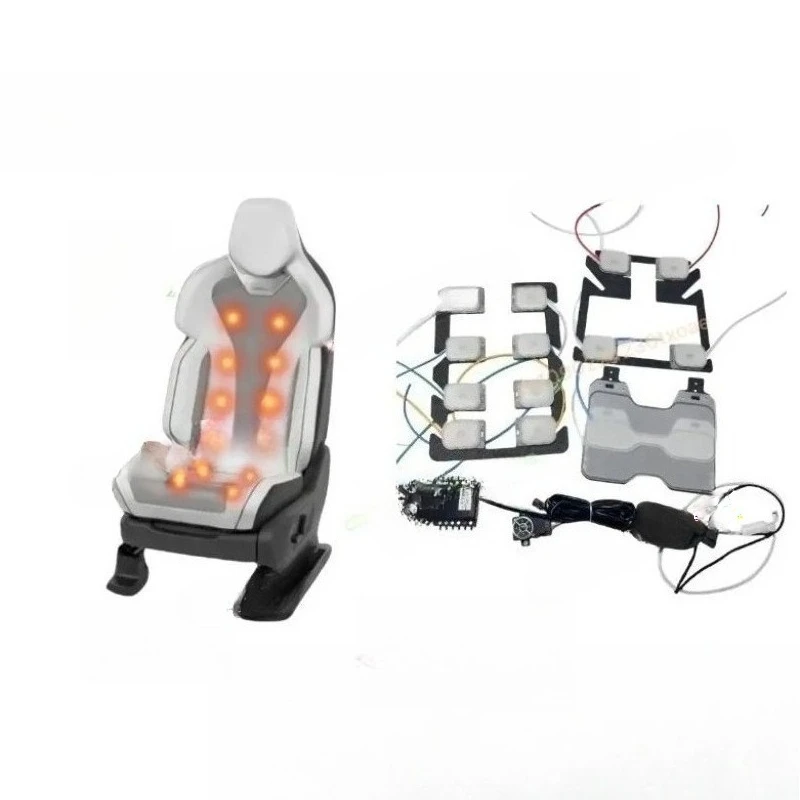 

2 Mode Lumbar 12 Air Massage Car Seat Support for Long Drive Comfort Cushion
