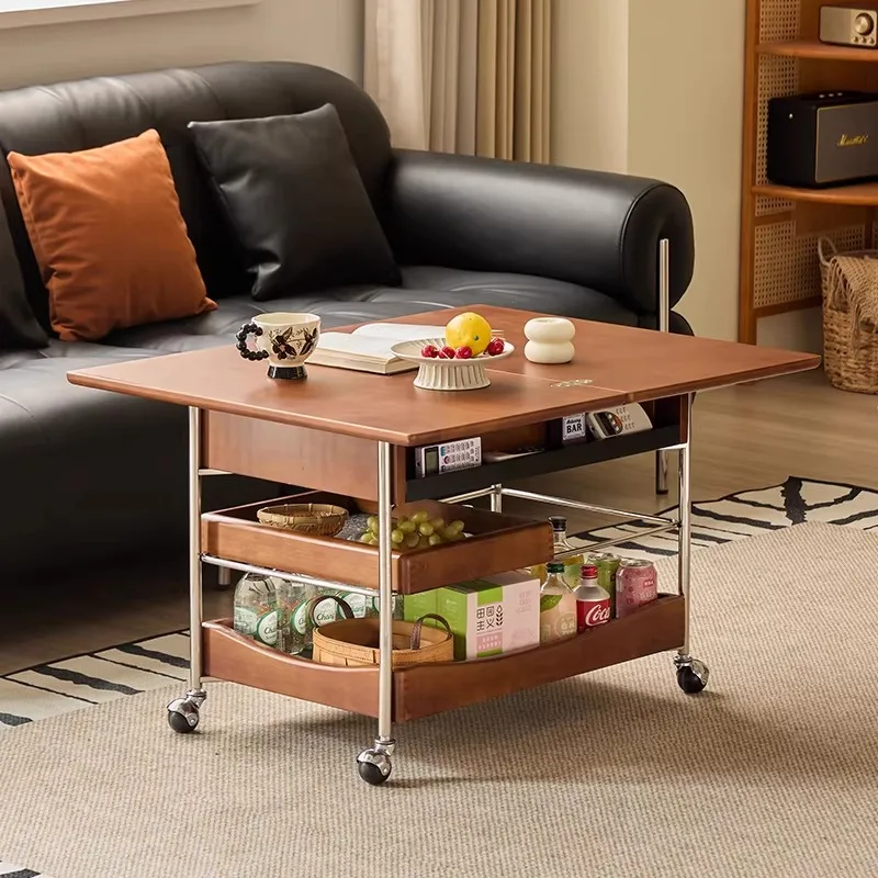 

Japandi Irregular Coffee Table Decor Extendable Minimalist Cute Center Table Decor Nesting Mesa De Centro Sala Home Furniture