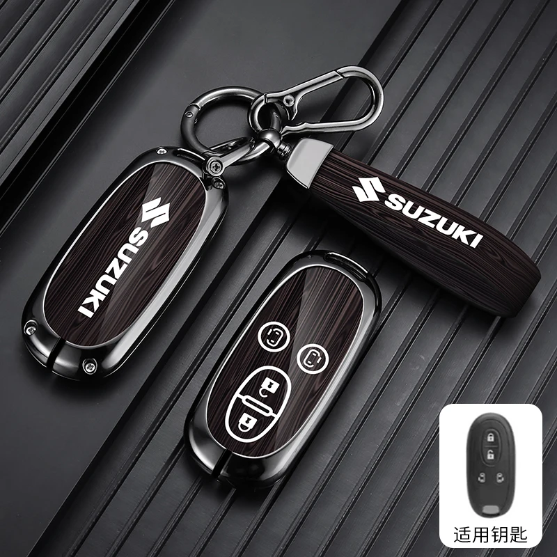 Car Smart Remote Key Case Cover Shell For Suzuki Palette Solio MR Wagon Hustler Alto Lapin Every Spacia Auto Keyless Accessories