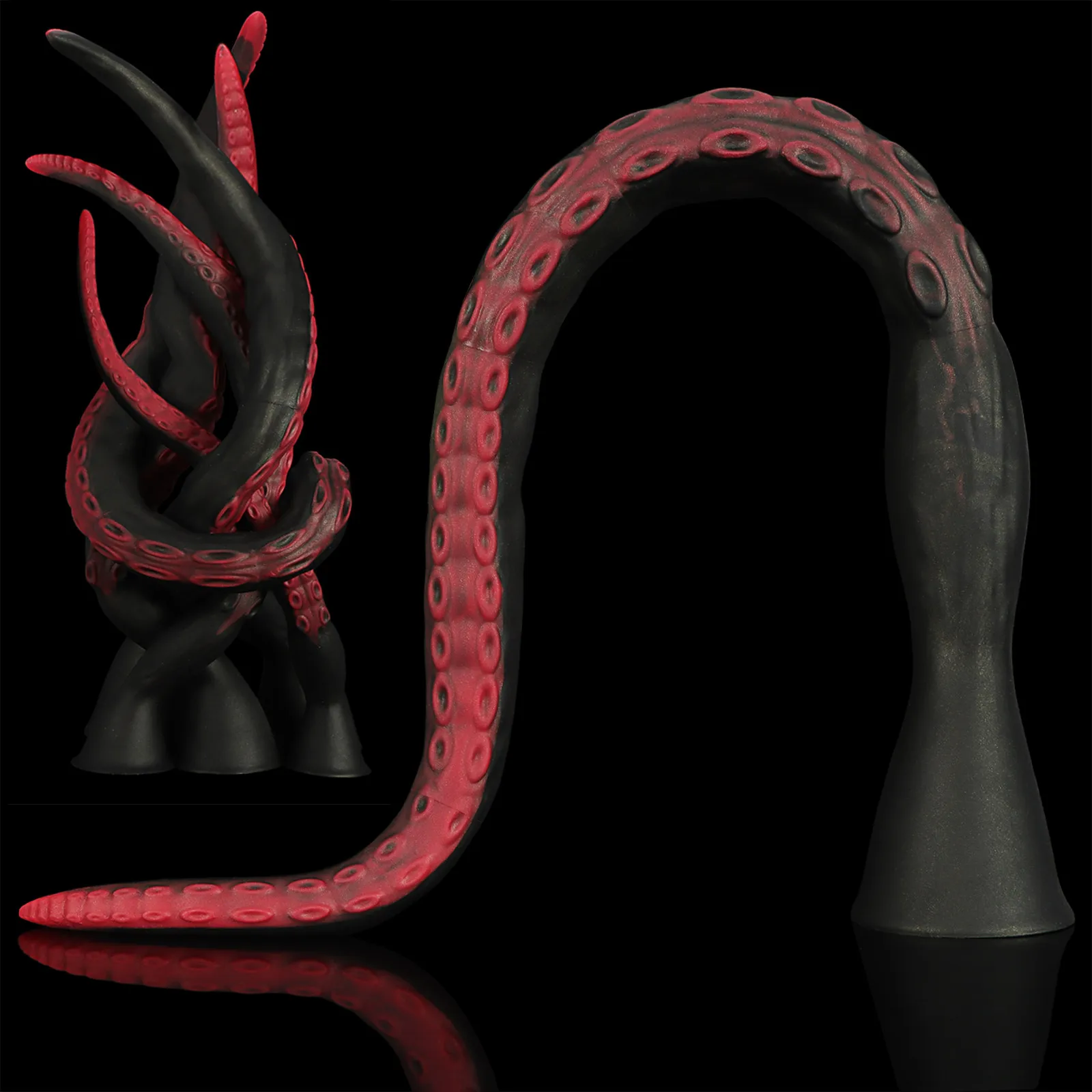 Látigo Anal Súper Largo de 50-100cm, Tapón Anal de Pulpo, Silicona Suave, BDSM, Dilatador Anal XXL, Juguetes Sexuales para Mujeres y Hombres, Juguetes Sexuales para Adultos