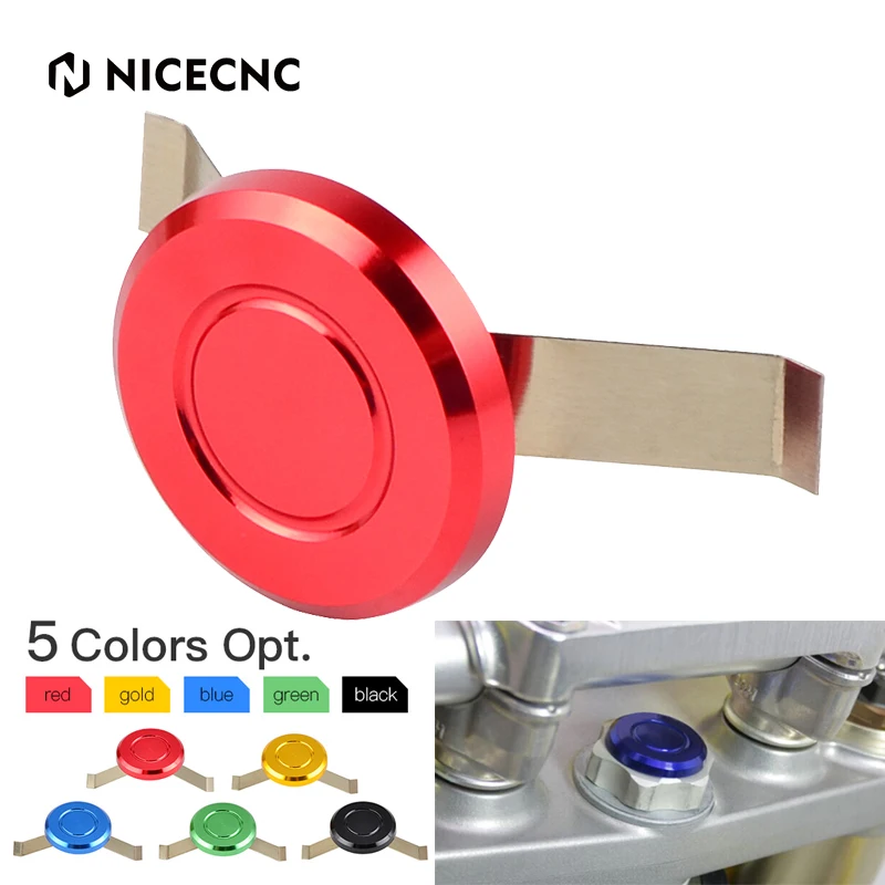 

For Honda CRF250R CRF450R CR125R CR250R CRF250X CRF450X CRF450RX CRF250L/M CRF250RALLY CRF1000L Motorcycle Steering Stem Nut Cap