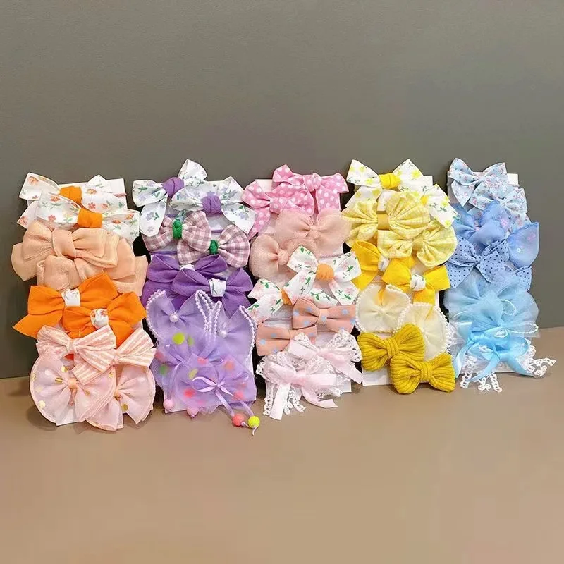 

Детская резинка для волос с бантом, не повреждающая волосы, милая, эластичная, для девочек