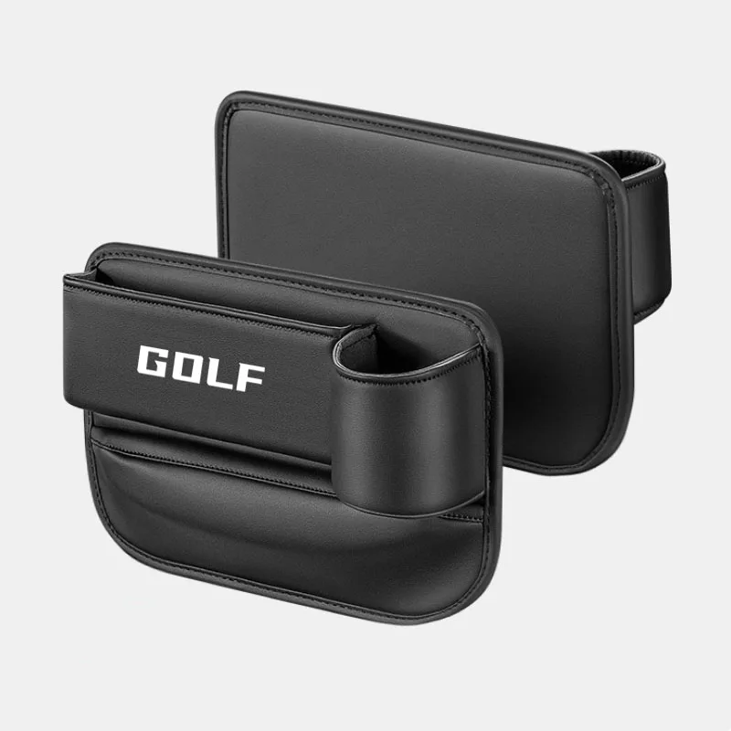 Car Seat Sewn Gap Crevice Slot Storage Box With Cup holder For VW GOLF 4 5 6 7 8 mk4 mk5 mk6 mk7 mk8 Auto Accessories