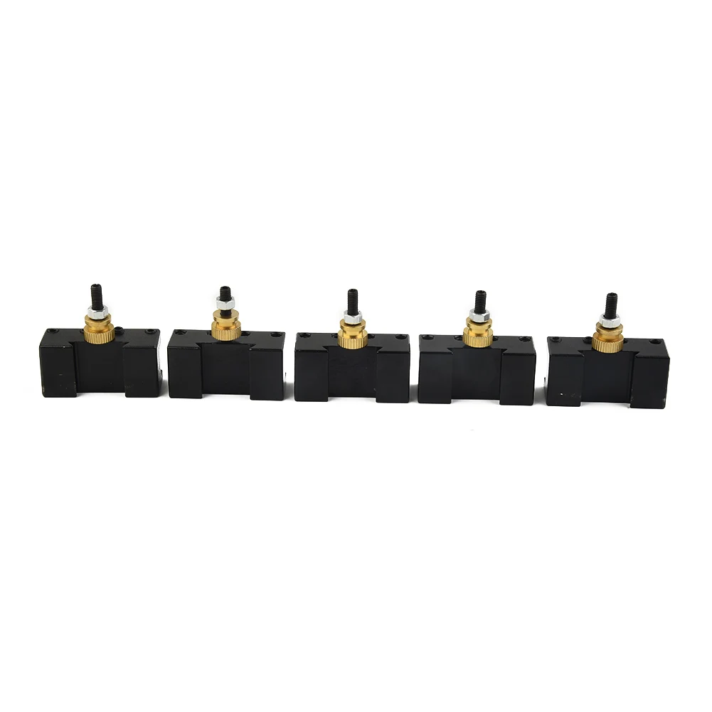 For Mini for lathe Post Facing Tool Holder Compatible with 1/4 inch and 1/2 inch Spindle Bore for CCMT Milling Turning Use