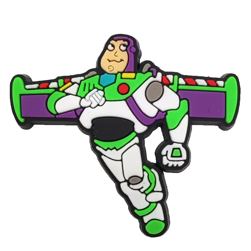 31-36 pièces Disney Toy Story chaussure charme mélange en gros PVC décoration Cool boucle FitSandal chaussure détachable imperméable à l'eau au cadeau de noël