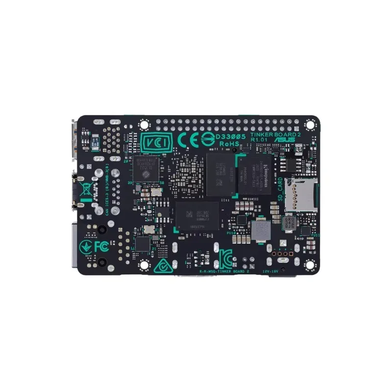 Tinker Board 2S Rockchip RK3399 an Arm-based Single Board Computer/SBC Support Android 10/Ubuntu Tinkerboard 2S / Tinker2S