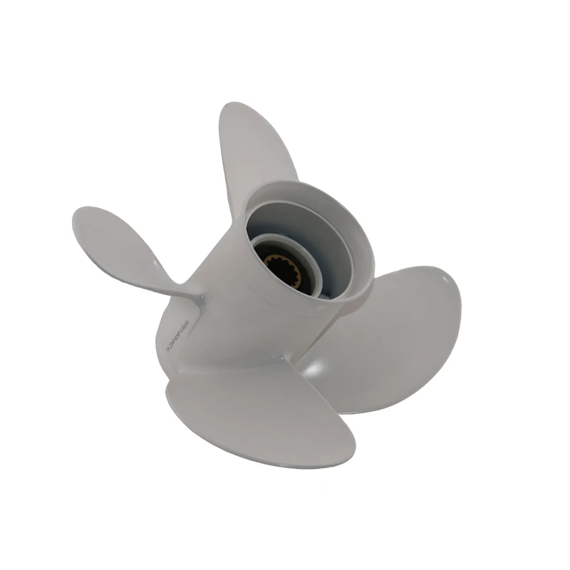 Captain Aluminum Propeller 10.6x11 Fit Yamaha Outboard Engines 25HP 30HP 40HP 48HP F40 F50 50HP 55HP 60HP 13 Tooth RH 4 Blade