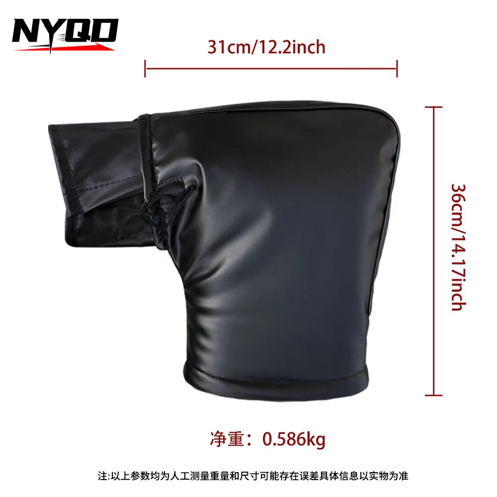 

Зимние ручки для электромобиля и мотоцикла, водонепроницаемые утолщенные хлопковые перчатки, автомобильная защита для рук на трехколесном велосипеде