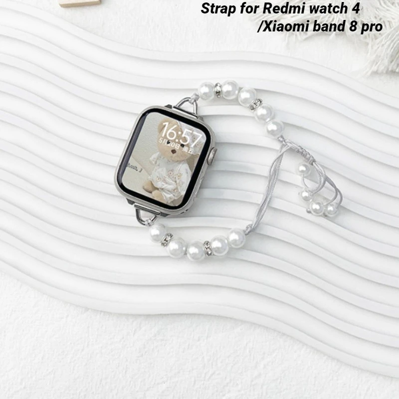 

Fashion Strap For Redmi watch 4 Sport Watchband For Xiaomi band 8 pro Replacement Smartwatch Correa bracelet Womann Wristband