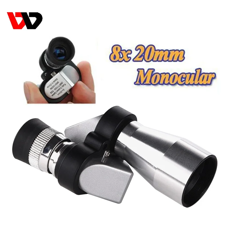 Powerful Monocular Telescope Portable Telescope Long Range For Hunting HD Adults Monocular For Hiking Watching Bird Watching